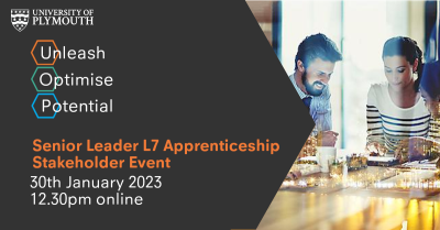 Senior Leader L7 Apprenticeship Stakeholder Event