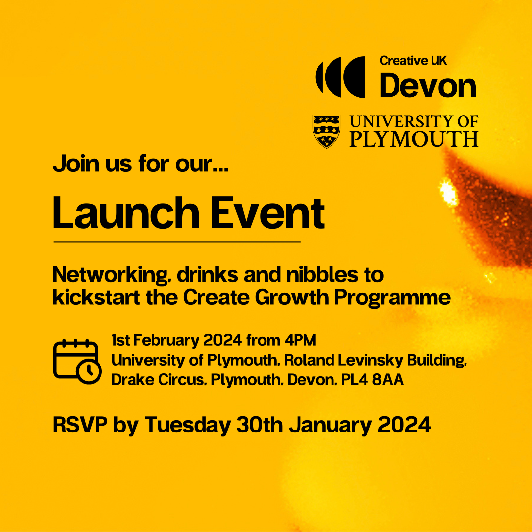 Devon Create Growth Programme launch event