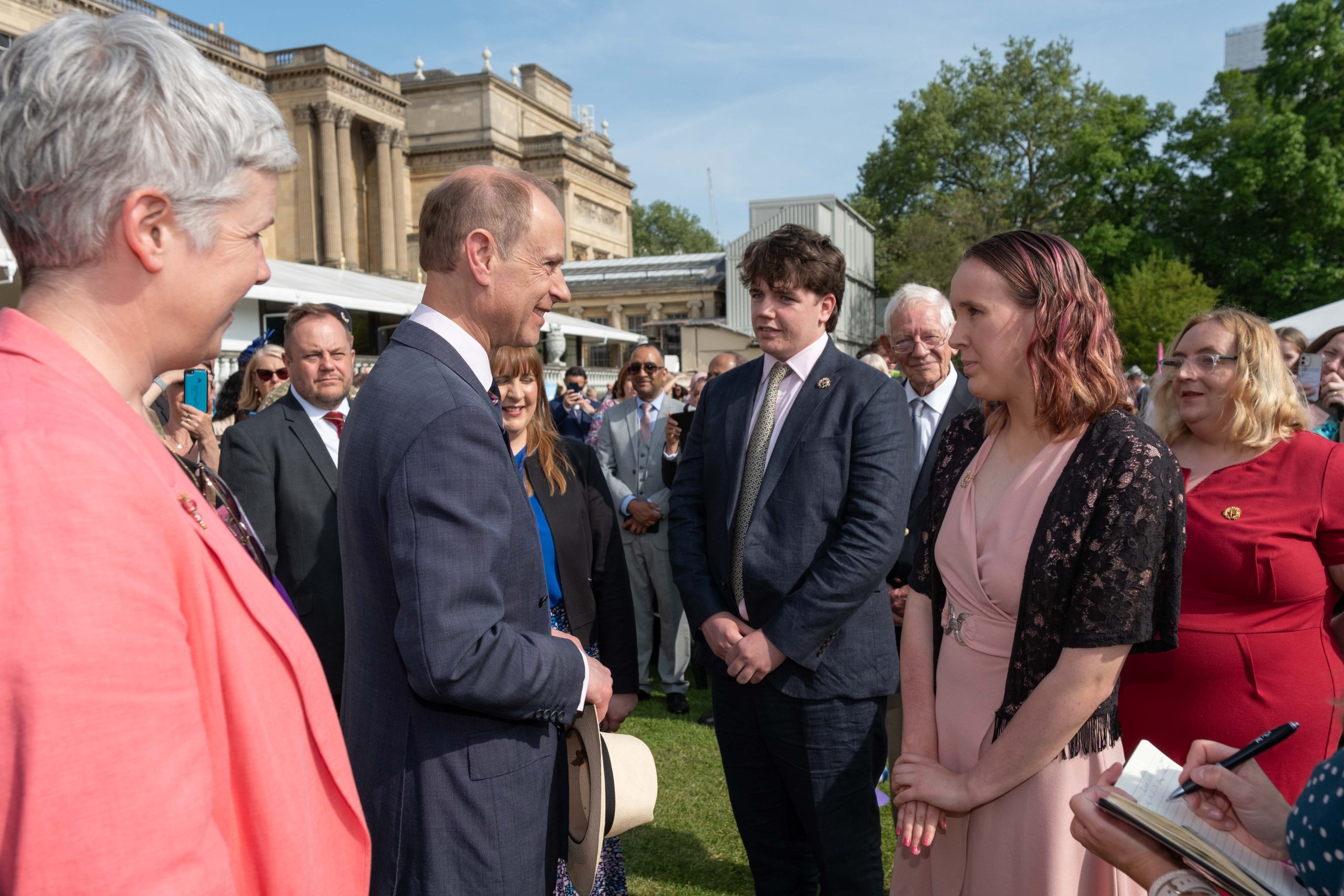 City College Student Shares Story with HRH The Duke of Edinburgh at Buckingham Palace Gold Award celebration