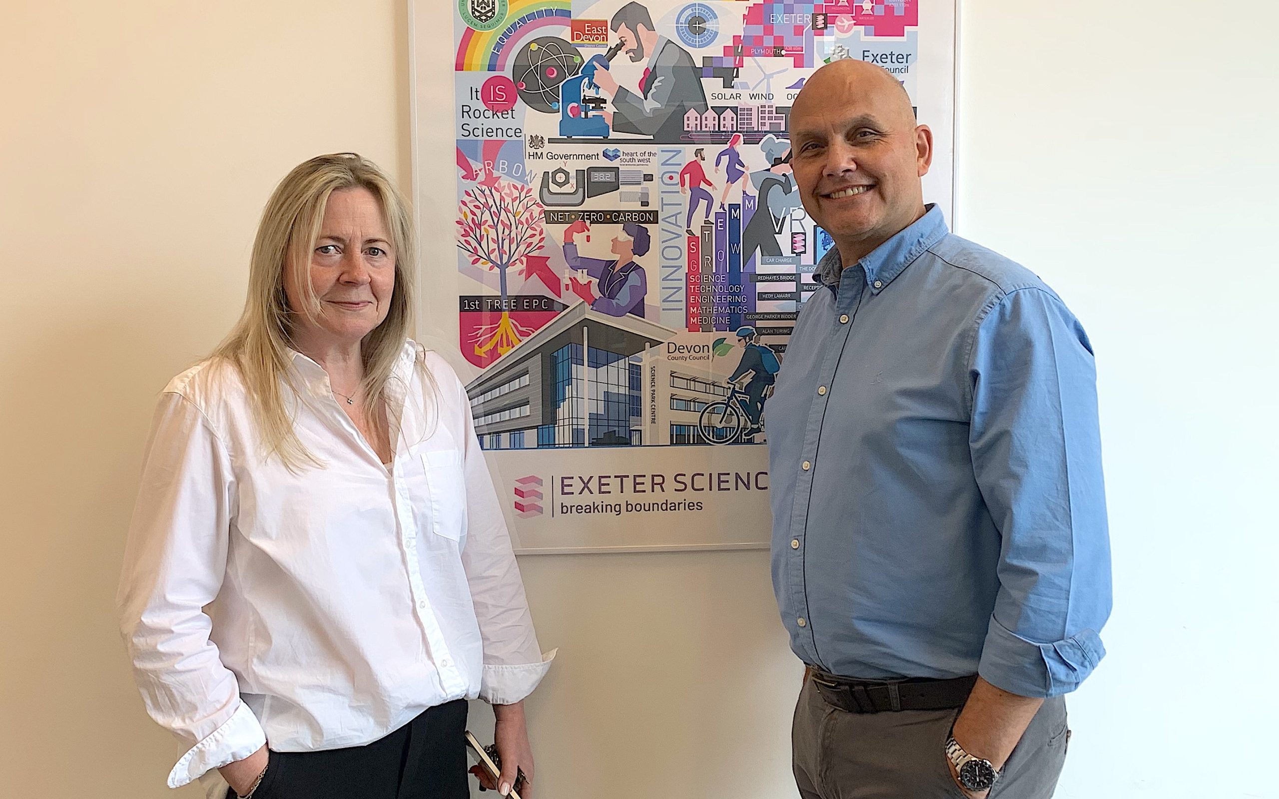 Global company opens research lab at Exeter Science Park