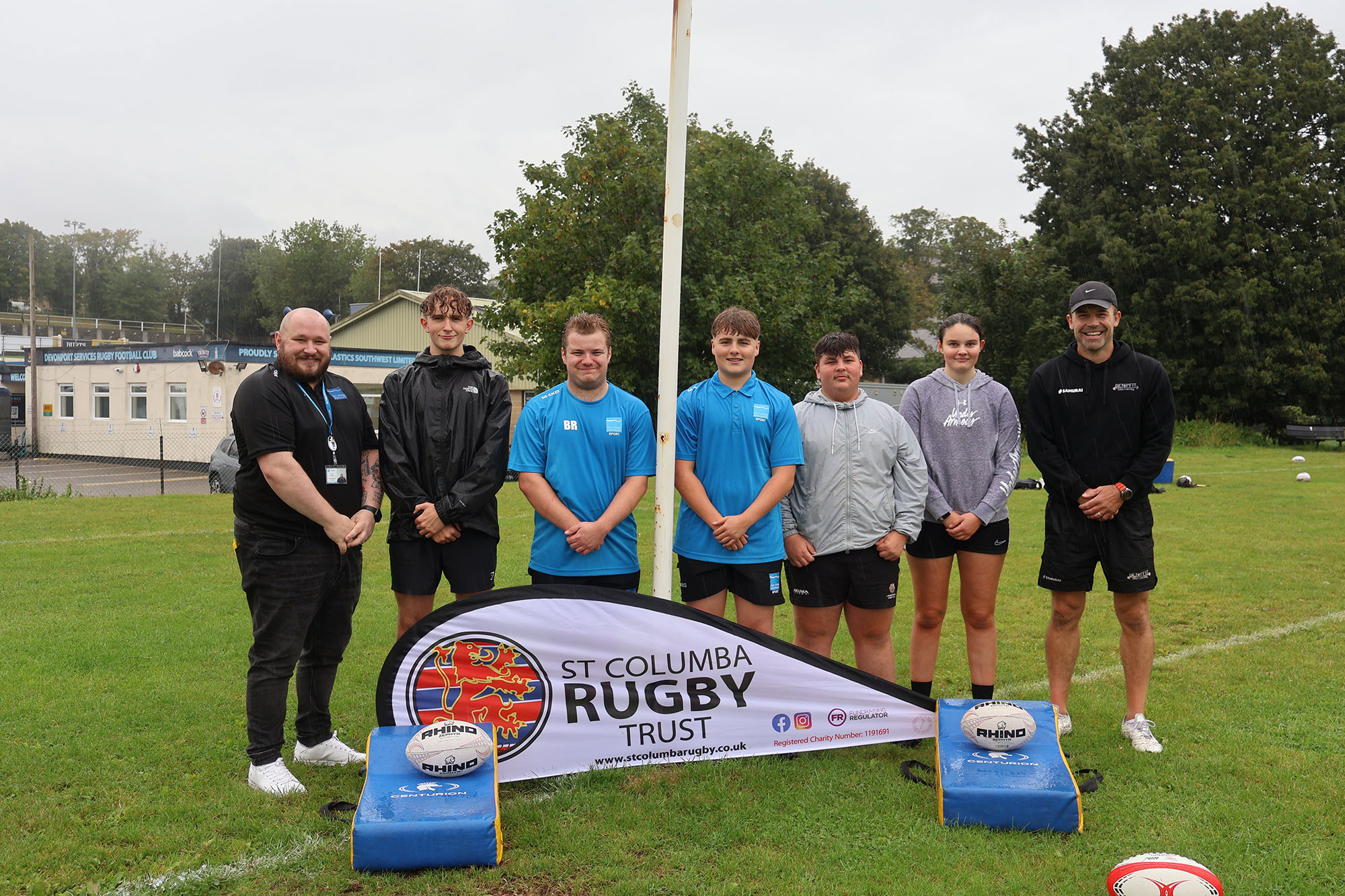City College Plymouth kicks off new programme with St Columba Rugby Trust