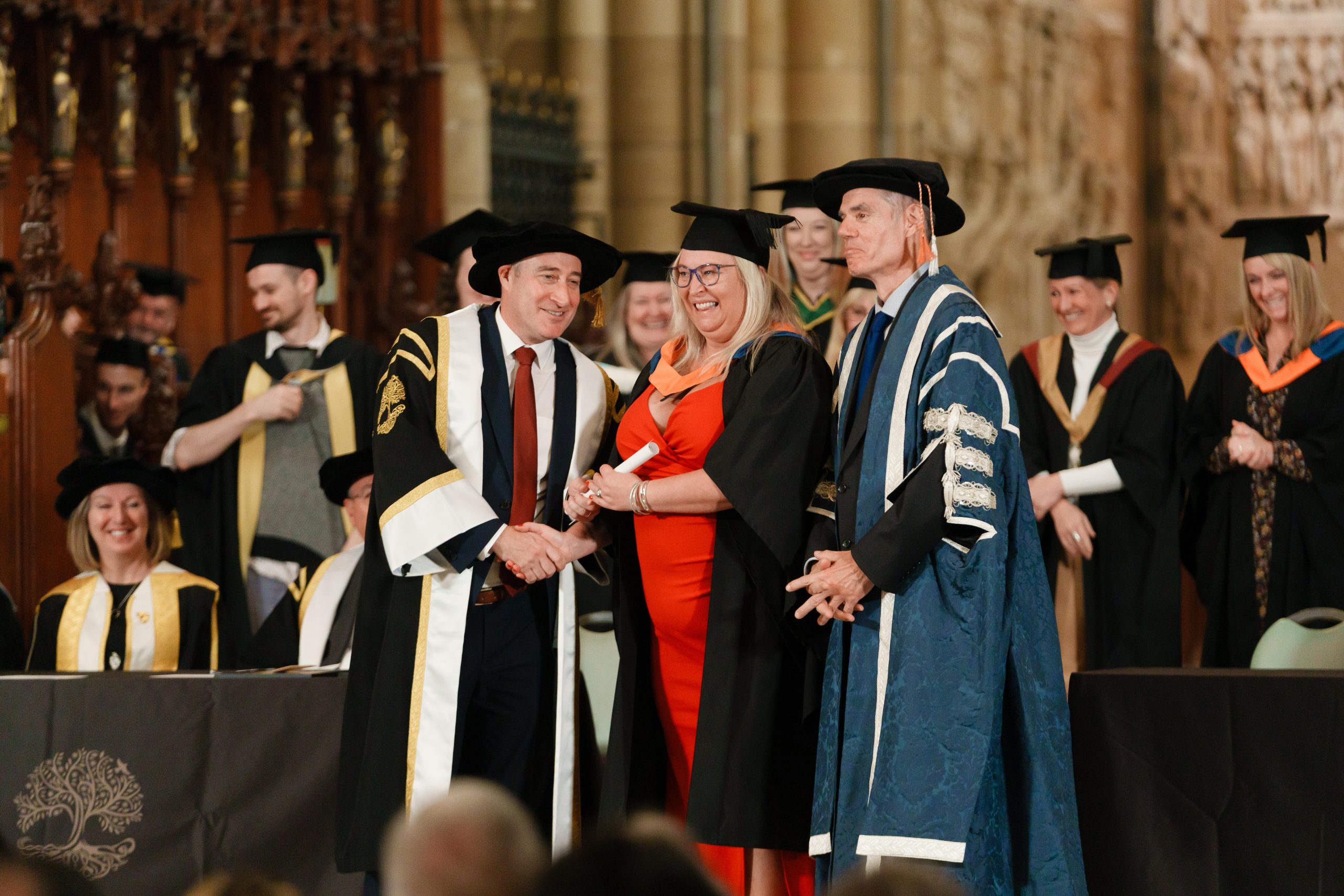 Student Shine at Graduation in Truro Cathedral