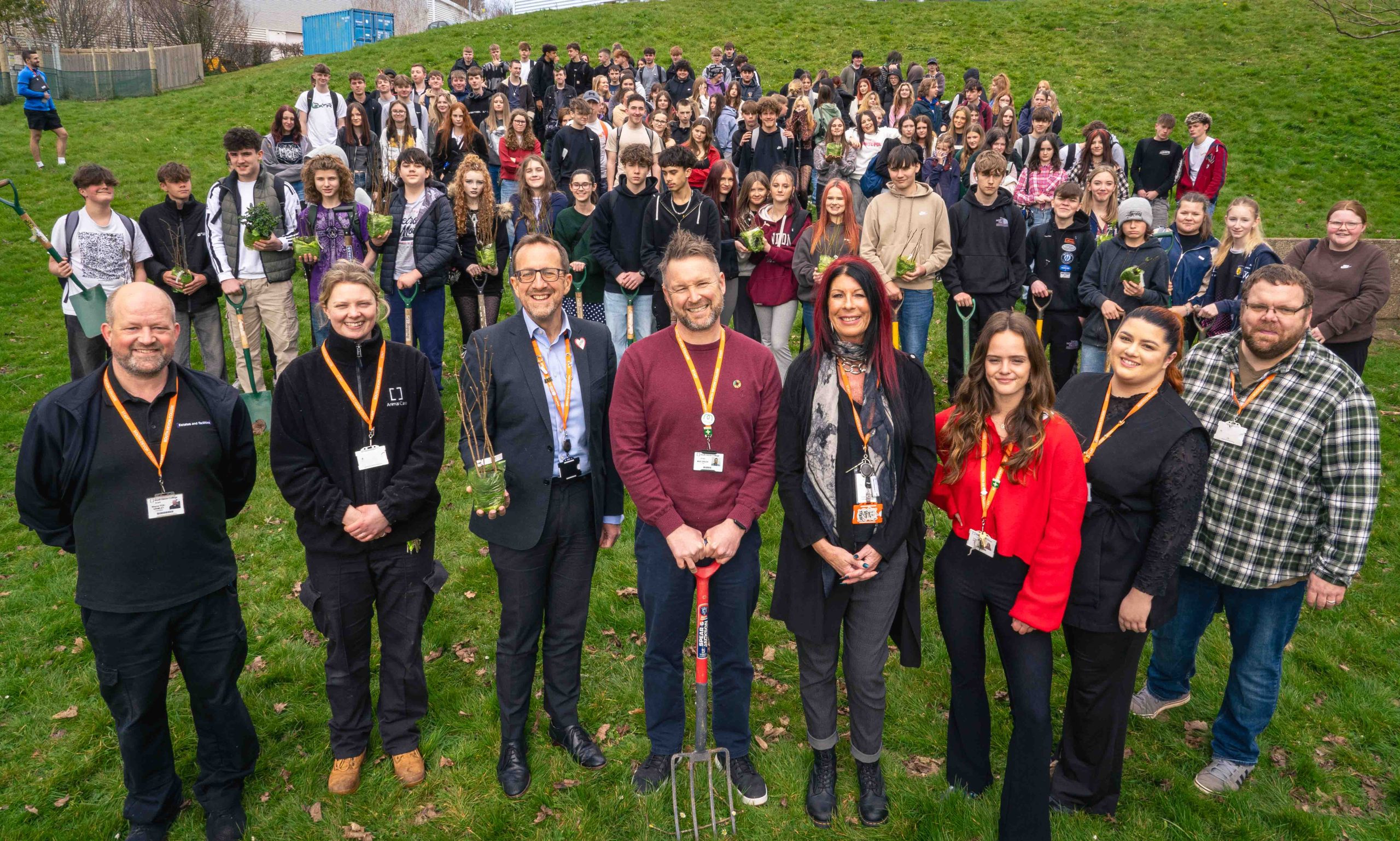 South Devon College demonstrates its deep-rooted commitment to the environment with tree planting 