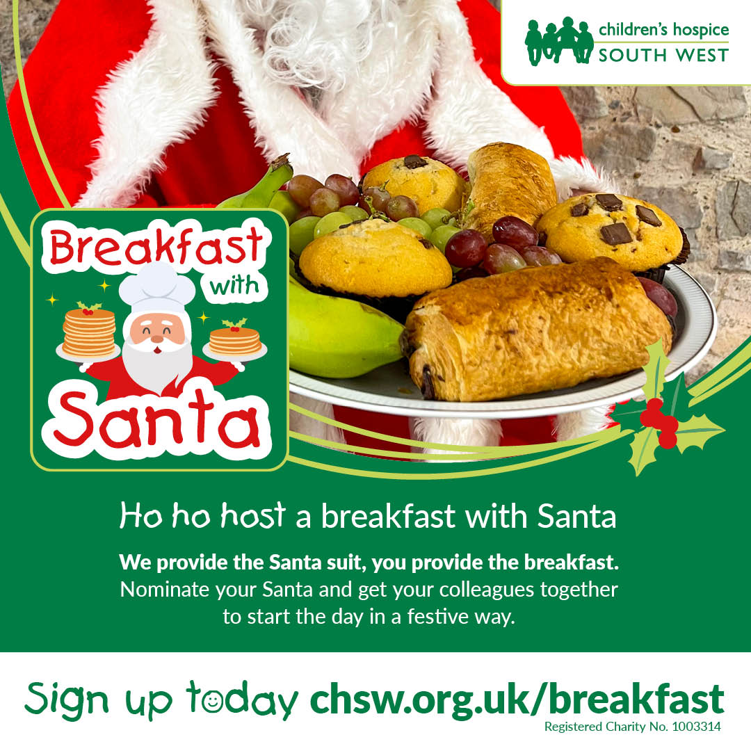 Host a breakfast with santa