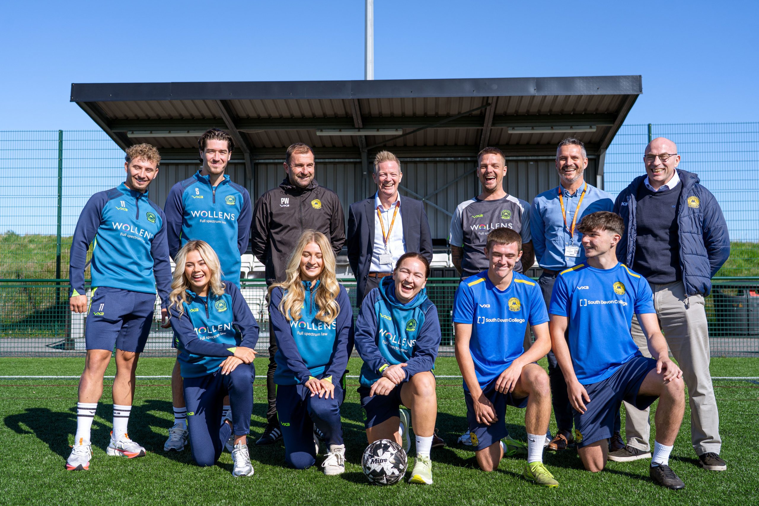 South Devon College and Torquay United strengthen partnership to create pathways into professional football 